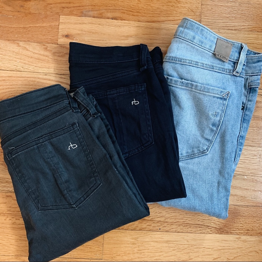 2 Rag & Bone / Hidden Jeans SKINNY